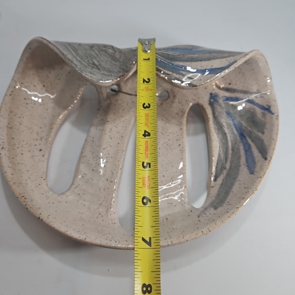 Vintage Signed Jacalynn Art Pottery Wall Hanging - Picture 10 of 10